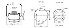 00051083 - Légrugó SAF 215x215